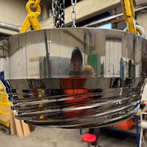 Underhåll av extruderingsmunstycken, Polering och slipning, FINTER 