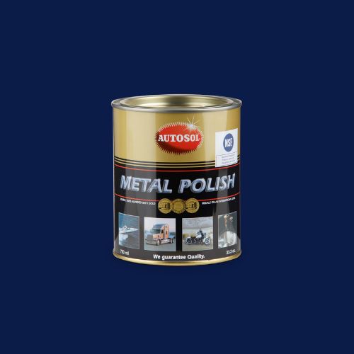 Metal Polish Autosol, hard chromium polishing, steel polishing