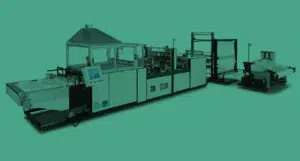 Machine for side sealed bags, SCae, Amutec, Inpack Machinery, FINTER